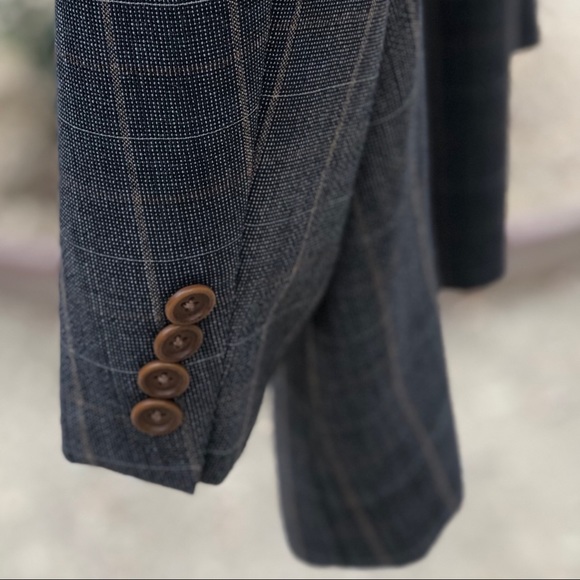NW Hugo Boss 🇺🇸 Made Plaid Sport Coat, Sz 46L - Picture 5 of 13